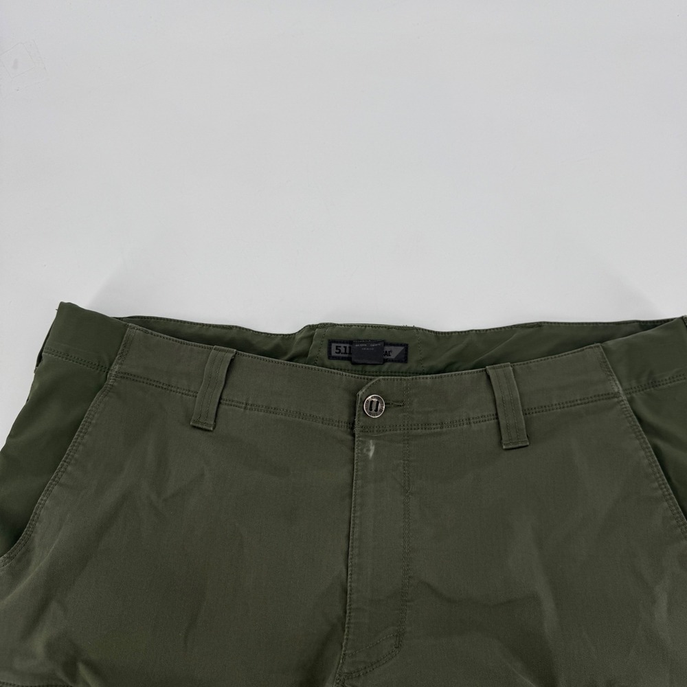 5.11 Tactical Mens 42x30 Green Cotton Blend Utility Cargo Pants Ranger Green - Picture 4 of 10